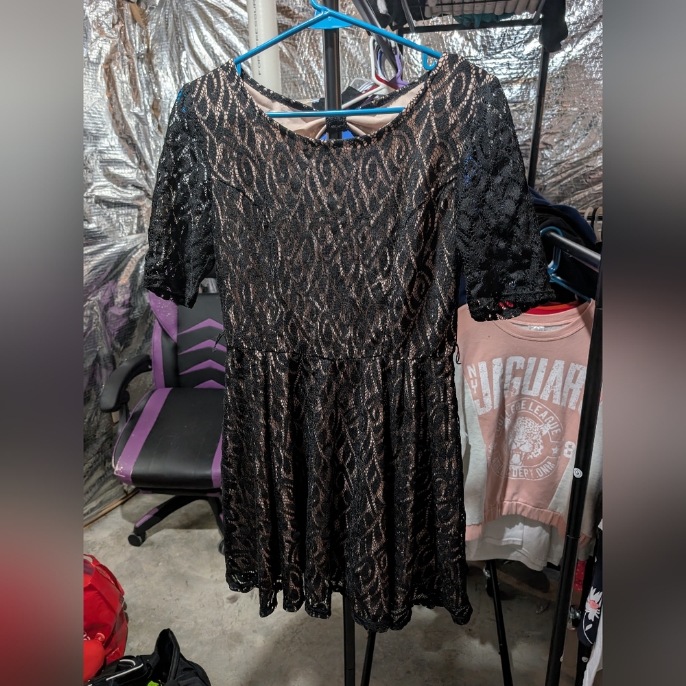 Black Lace Dress